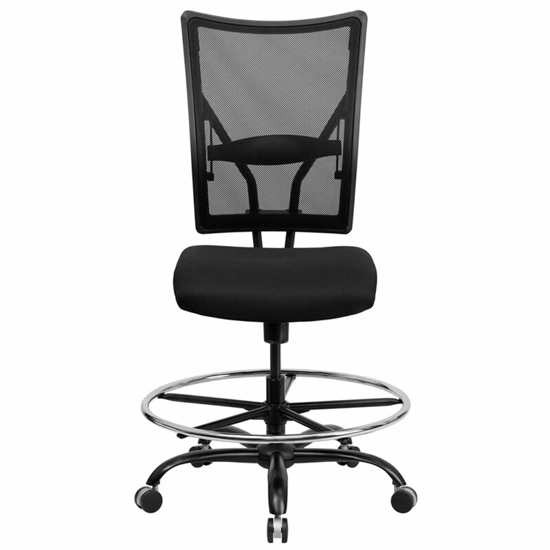 IHome Studio Big And Tall Mesh Drafting Chair Wayfair Canada   Big And Tall Mesh Drafting Chair 